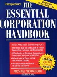 The Essential Corporation Handbook (PSI Successful Business Library (Paperback))