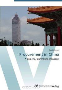Procurement in China: A guide for purchasing managers
