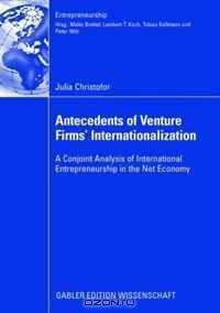 Antecedents of Venture Firms