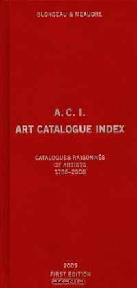 A.C.I., Art Catalogue Index