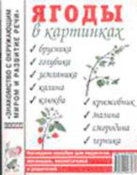 Ягоды в картинках. Приложение к пособ. Т.А.Шорыгиной "Ягоды. Какие они". Наглядное пособие для педагов... - (Знакомство с окруж. миром и развитие речи)