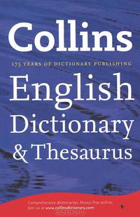 Collins English Paperback Dictionary and Thesaurus