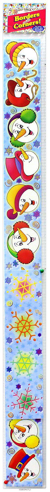 Dancing Snowmen! Borders with Corners