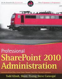 Professional SharePoint 2010 Administration