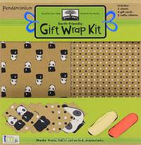 Green Start Gift Wrap Kits: Pandamonium - From Earth Friendly Materials
