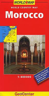 Morocco: World Country Map