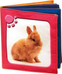 Книжка-шуршалка. Знакомимся с животными (кролик)