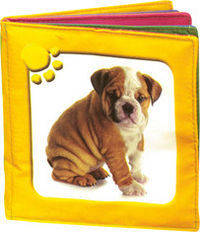 Книжка-шуршалка "Детёныши животных. Щенок"