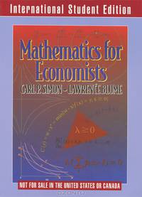 Mathematics for Economists