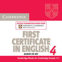 Cambridge First Certificate in English 4 Audio CDs (2)
