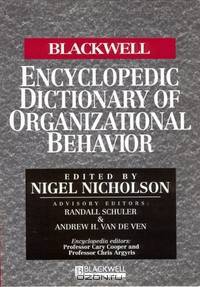 The Blackwell Encyclopedia of Management and Encyclopedic Dictionaries