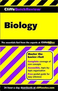 CliffsQuickReviewTM Biology