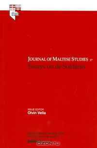 Essays on de Soldanis: Journal of Maltese Studies, No. 27