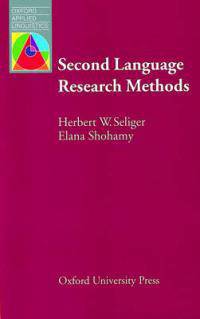 Second Language Research Methods
