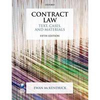 Contract Law: Text, Cases, and Materials