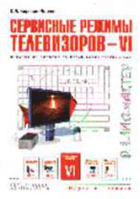 Сервисные режимы телевизоров - VI (Серия "Радиомастер")