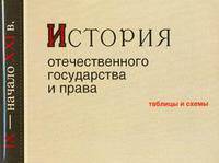История отечественного государства и права. IX - начало XXI в. Таблицы и схемы. Гриф МО РФ