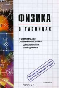 Физика в таблицах. Универсальное справочное пособие для школьников и абитуриентов