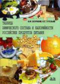 Таблицы химического состава и калорийности российских продуктов питания: справочник