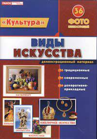 Демонстрационный материал "Виды искусства"