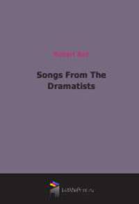 Songs From The Dramatists