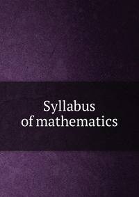 Syllabus of mathematics