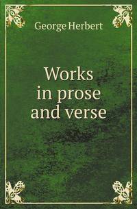 Works in prose and verse