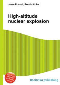 High-altitude nuclear explosion
