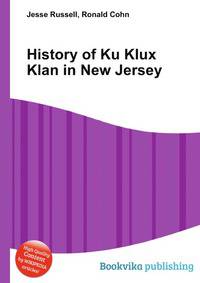 History of Ku Klux Klan in New Jersey