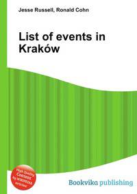 List of events in Krakow