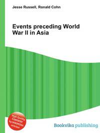 Events preceding World War II in Asia