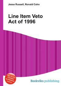 Line Item Veto Act of 1996