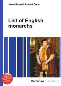 List of English monarchs