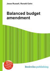 Balanced budget amendment