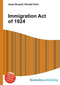 Immigration Act of 1924