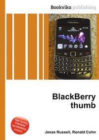BlackBerry thumb