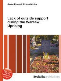 Lack of outside support during the Warsaw Uprising