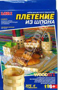 Плетение из шпона объемное (Д012)