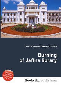 Burning of Jaffna library