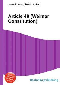 Article 48 (Weimar Constitution)
