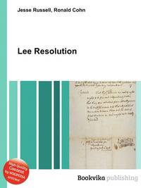 Lee Resolution