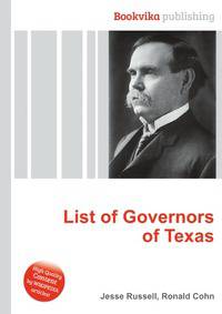 List of Governors of Texas