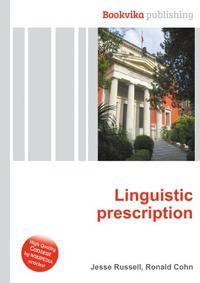 Linguistic prescription