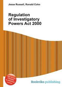 Regulation of Investigatory Powers Act 2000
