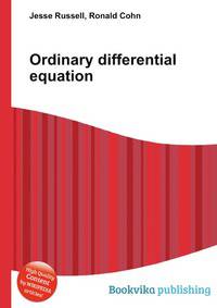 Ordinary differential equation