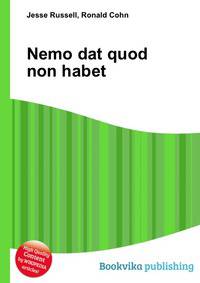 Nemo dat quod non habet