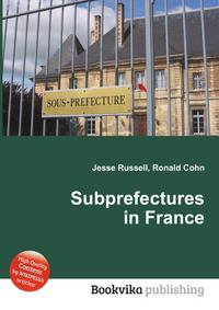 Subprefectures in France