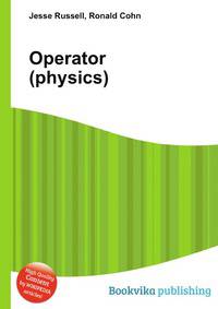 Operator (physics)