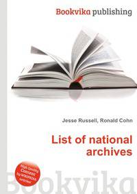 List of national archives