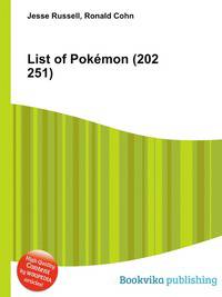 List of Pokemon (202 251)